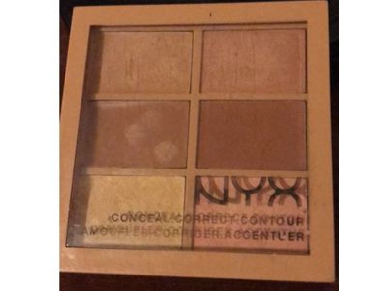 NYX Professional Makeup Conceal, Correct & Contour Palette, Medium, 0.05 oz/1.5 g