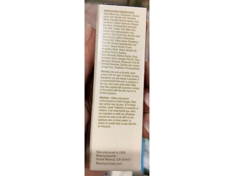 Beautycounter Overnight Resurfacing Peel, 0.67 fl oz