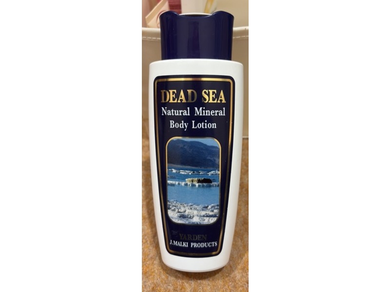 J.Malki Products Dead Sea Natural Mineral Body Lotion, 250 mL