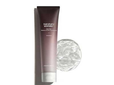 Haruharu Wonder Moisture Soft 5.5 Cleansing Gel, Black Rice, 3.4 fl oz/100 mL