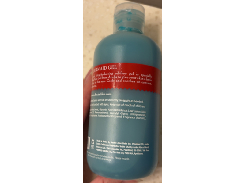 Aruba Aloe Burn Aid Gel, 8.5 fl oz/251 mL