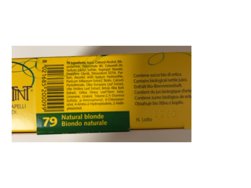 Sanotint Hair Color Soft Cream, 79 Light Blond Natural (7N), 125 mL