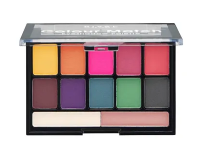 Rival D Loop Colour Match Eyeshadow Palette, 03 Colour Match, 9 g