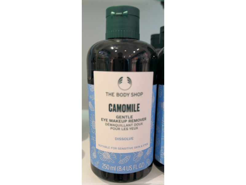 The Body Shop Gentle Eye Makeup Remover, Camomile, 8.4 fl oz/250 mL