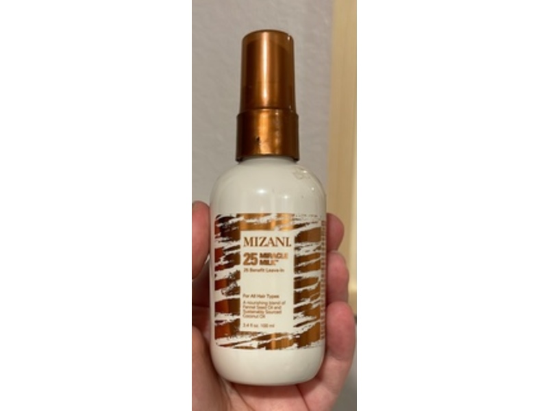 Mizani 25 Benefit Miracle Milk Leave in Conditioner, 3.4 fl oz/100 mL