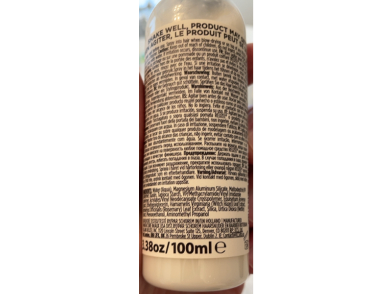 Reuzel Clay Spray, 3.38 oz/100 mL