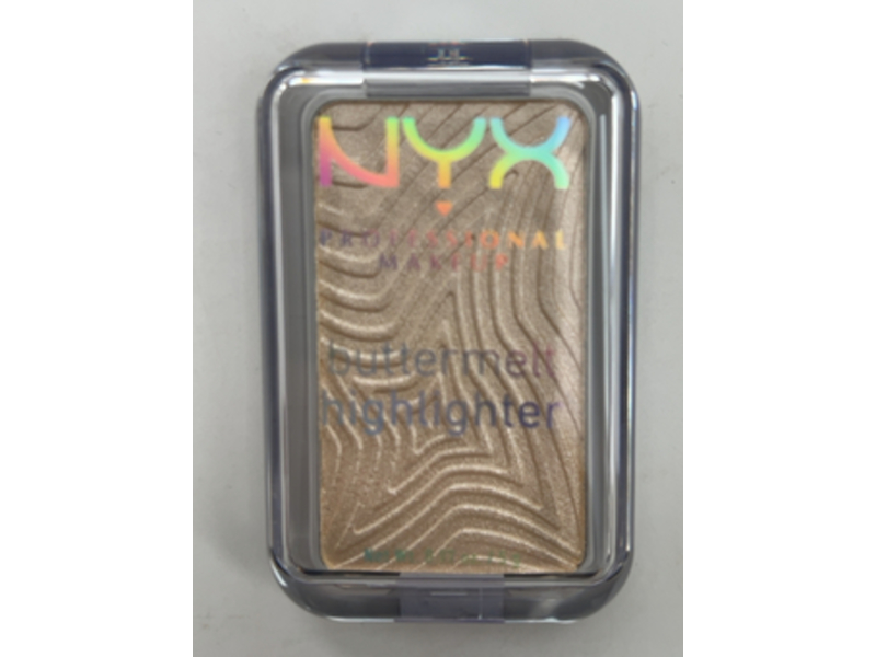 Nyx Professional Makeup Buttermelt Highlighter, Bright & Butta, 0.17 oz/5 g