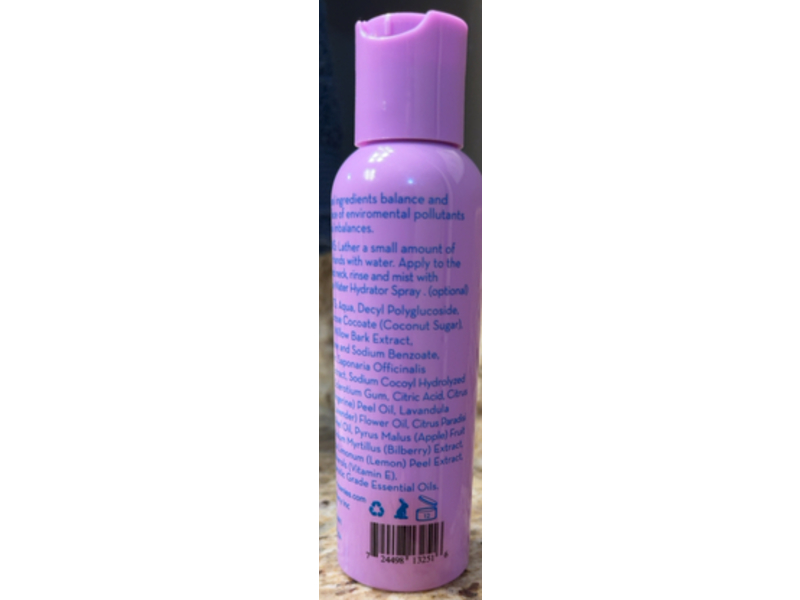 Fownies pH- Balancing Face Wash, 4 oz/118 mL