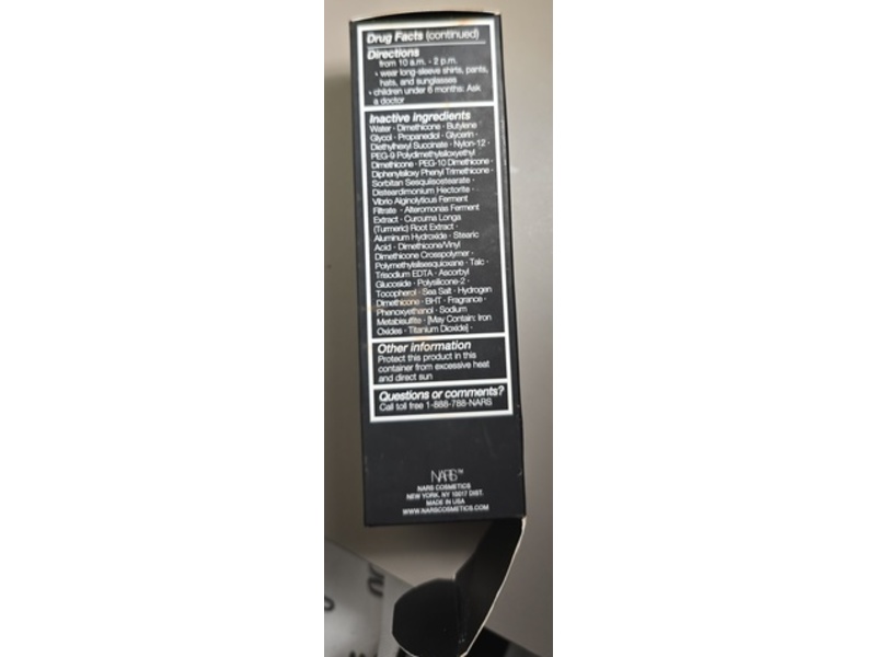 Nars Pure Radiant Tinted Moisturizer, SPF 30, Granada, 1.9 oz/50 mL