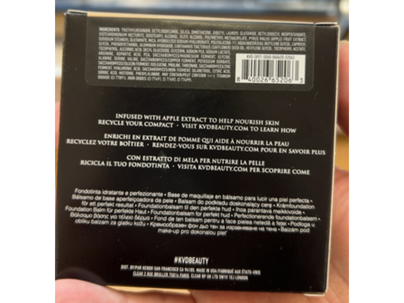 Kvd Beauty Good Apple Skin - Perfecting Foundation Balm, Medium 054, 0.35 oz/10 g