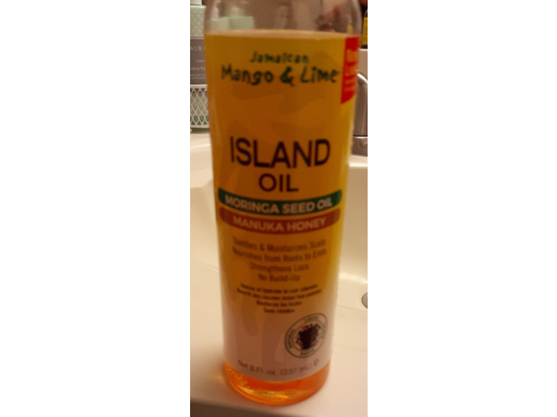 Jamaican Mango & Lime Island Oil, Moringa Seed Oil & Manuka Honey, 8 fl oz/237 mL