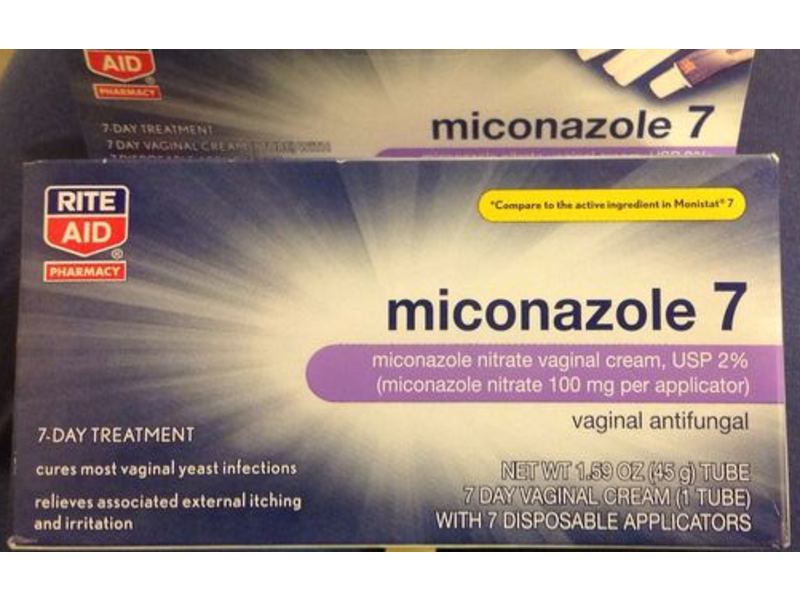 Rite Aid Miconazole 7 Vaginal Cream, 7 Day Treatment, 7 Count