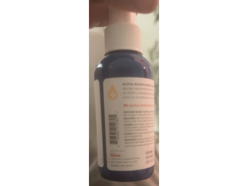 BLDG Active Hand & Face Antimicrobial Hydrogel Spray, 4 fl oz
