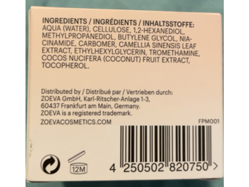 Zoeva Fine Peeling Mask, 1.69 fl oz/50 mL