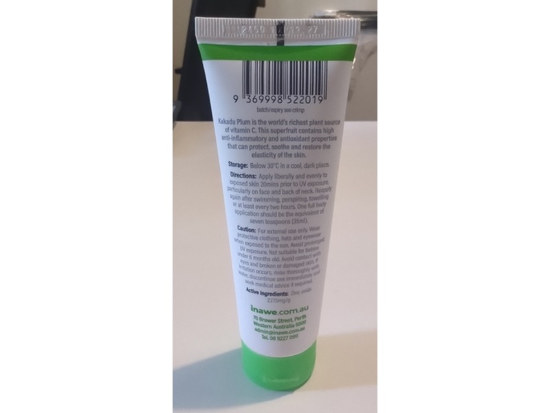 In Awe Kakadu Plum Mineral Sunscreen Lotion, SPF 50+, 75 g