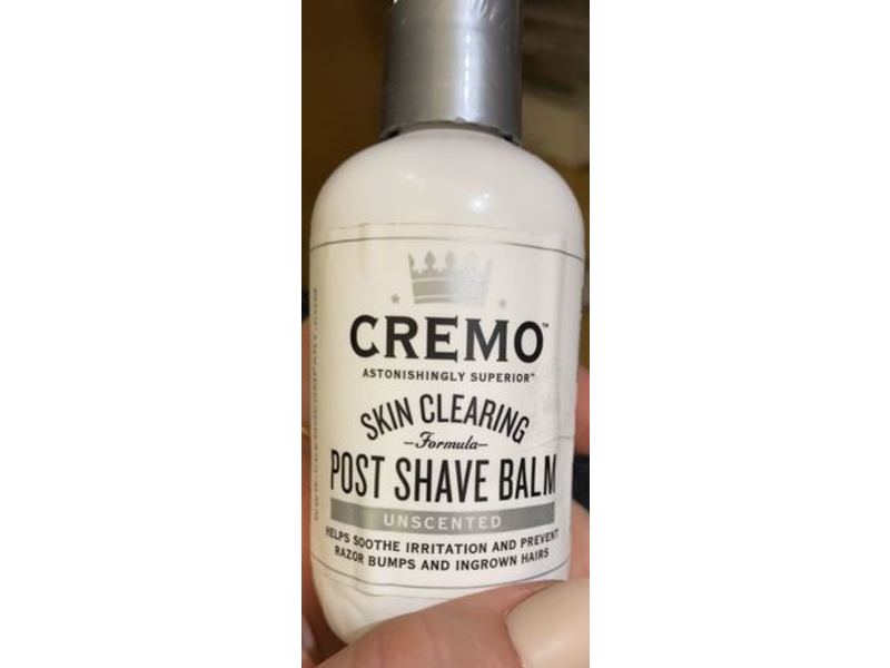 Cremo Skin Clearing Post Shave Balm, 3 fl oz/88 mL