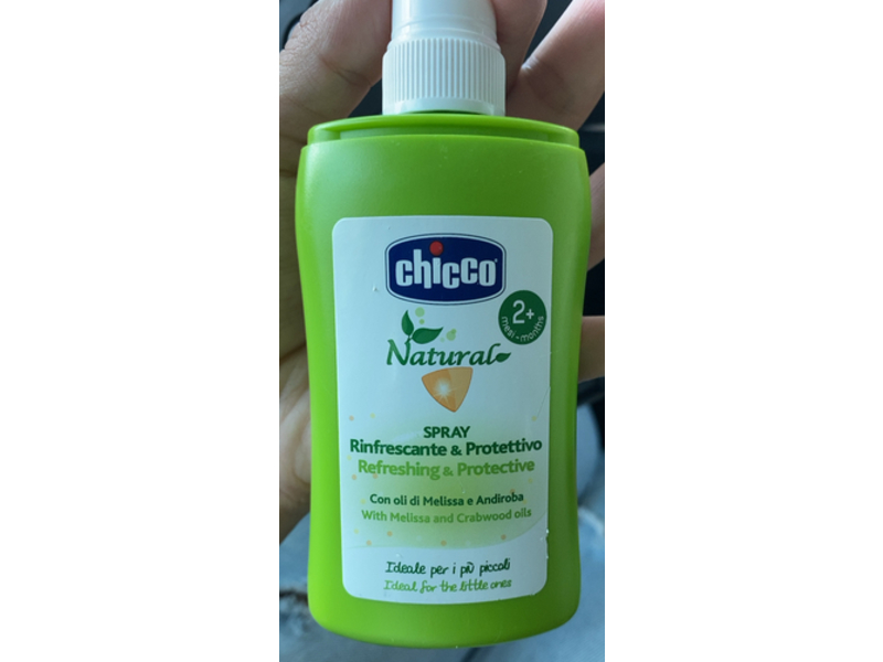 Chicco Refreshing & Protective Spray, 3.38 fl oz/100 mL