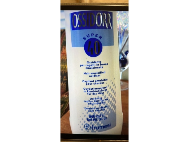 Framesi Ossidorr Super 40 Hair Emulsified Oxidizer, 33 oz/946 mL