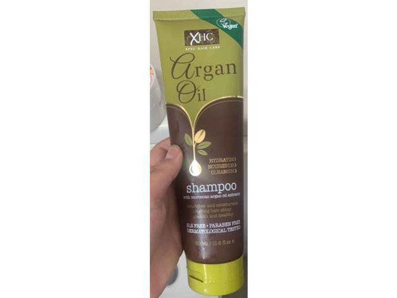 Xpel Hair Care Argan Oil Shampoo, Moroccan Argan Oil Extracts, 10.6 fl oz/300 mL