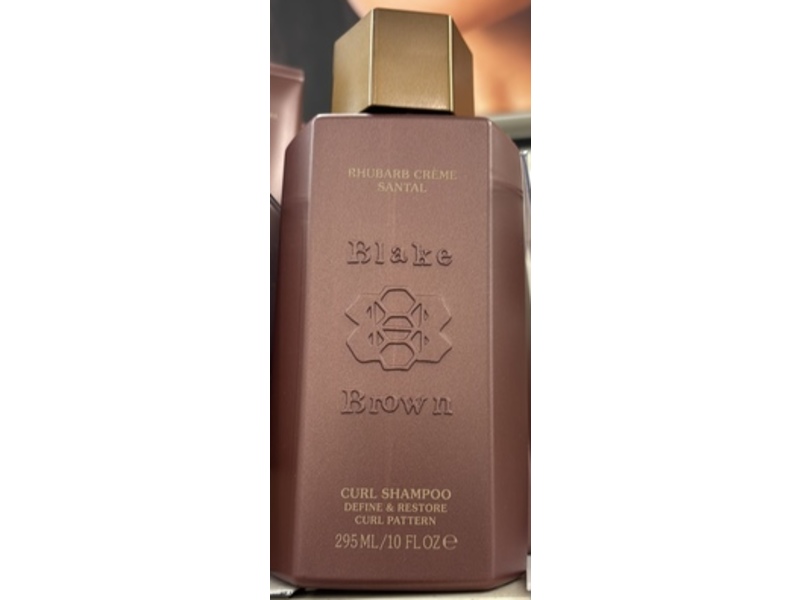 Blake Brown Curl Shampoo, Rhubarb Creme Santal, 10 fl oz/295 mL