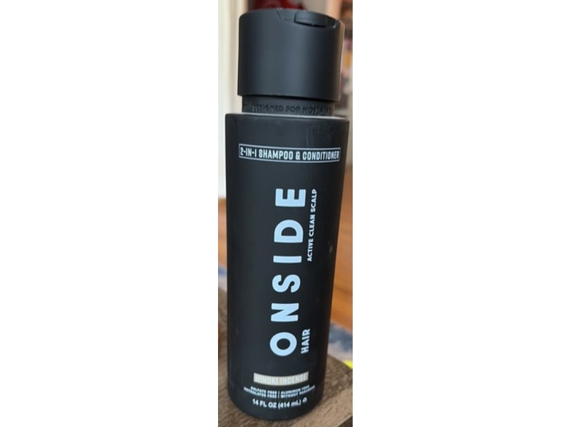Onside 2-in-1 Shampoo & Conditioner, Hinoki Incense,14 fl oz/414 mL