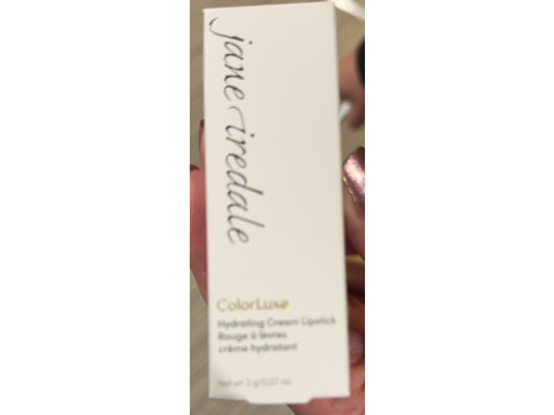 Jane Iredale ColorLuxe Hydrating Cream Lipstick, Peony, 2 g