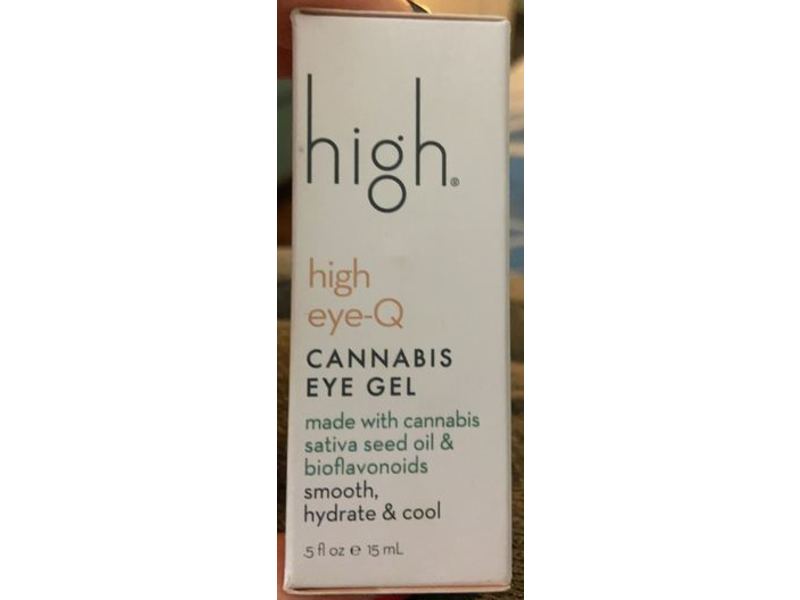 High Eye-Q Cannabis Eye Gel, 0.5 fl oz/15 ml
