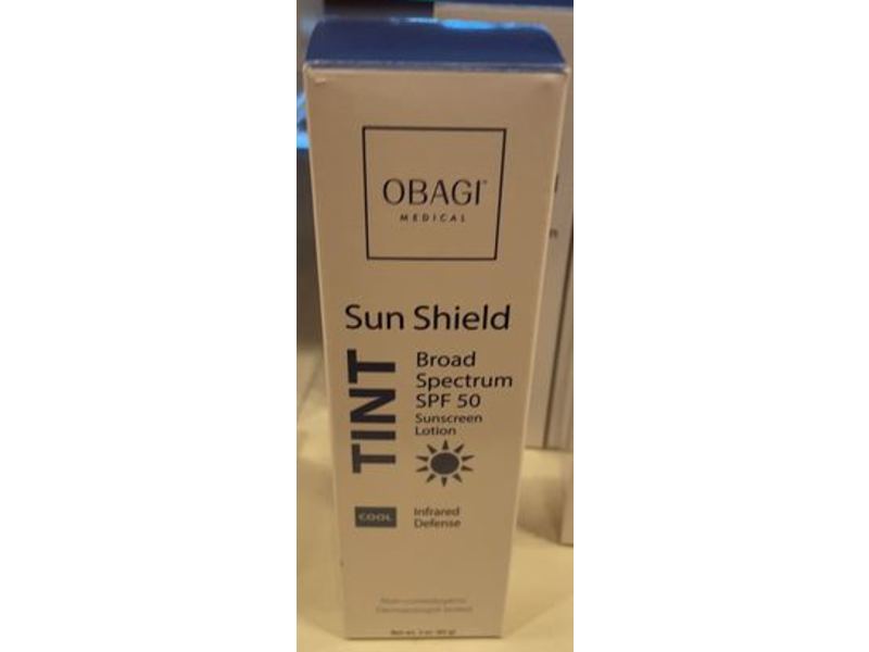 Obagi Sun Shield Tint Sunscreen Lotion, SPF 50, Cool, 3 oz/85 g