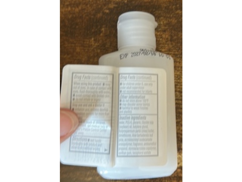 Germ-X Nourish Hand Sanitizer, Aloe & Shea Butter, 2 fl oz/59 mL, Pack Of 6