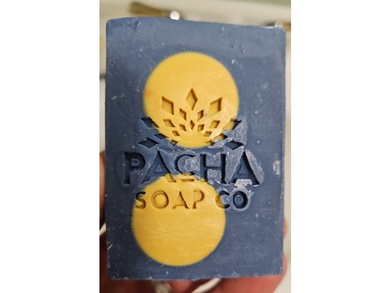 Pacha Soap Co Bar Soap, Lavender & Blue Tansy, 4 oz/113 g