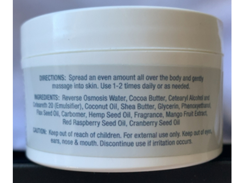 Naples Soap Company Body Butter, Lavender, 3 oz/85 g