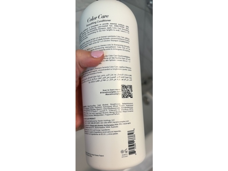 Keratin Complex Color Care Smoothing Conditioner, 32 fl oz/946 mL