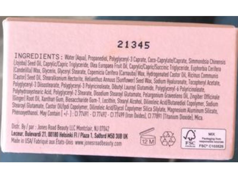 Jones Road What The Foundation, Light, 0.80 oz/25 g