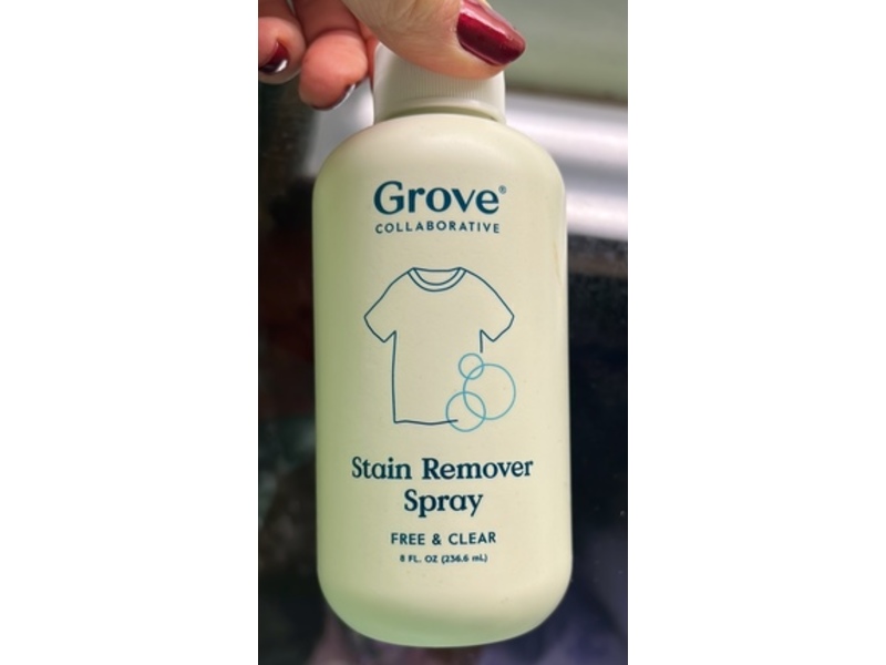 Grove Collaborative Stain Remover Spray, Free & Clear, 8 fl oz/236.6 mL