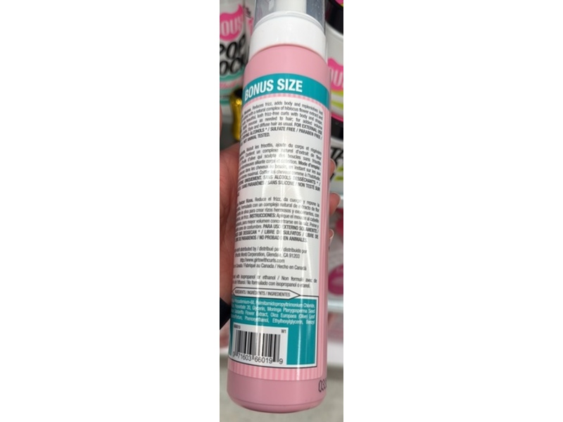 Dippity-Do Girls With Curls Curl-Boosting Mousse, 10 fl oz/300 mL