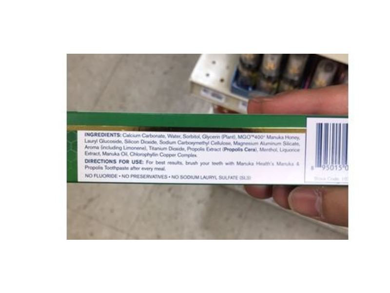 Manuka Health Manuka & Propolis Toothpaste with Manuka Oil, 3.53 oz (100 g)