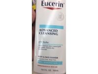 Eucerin Advanced Cleansing Body & Face Cleanser, 16.9 fl oz/500 mL - thumbnail 2