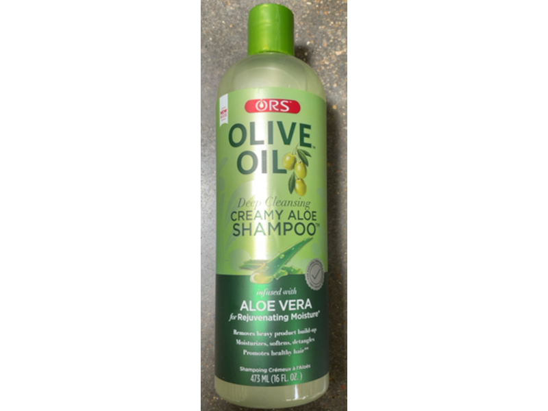 ORS Olive Oil Shampoo Infused, Aloe Vera, 16.0 fl oz/473 mL