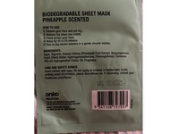 Anko Biodegradable Sheet Mask, Uni- Lama, 1 Count - thumbnail 2