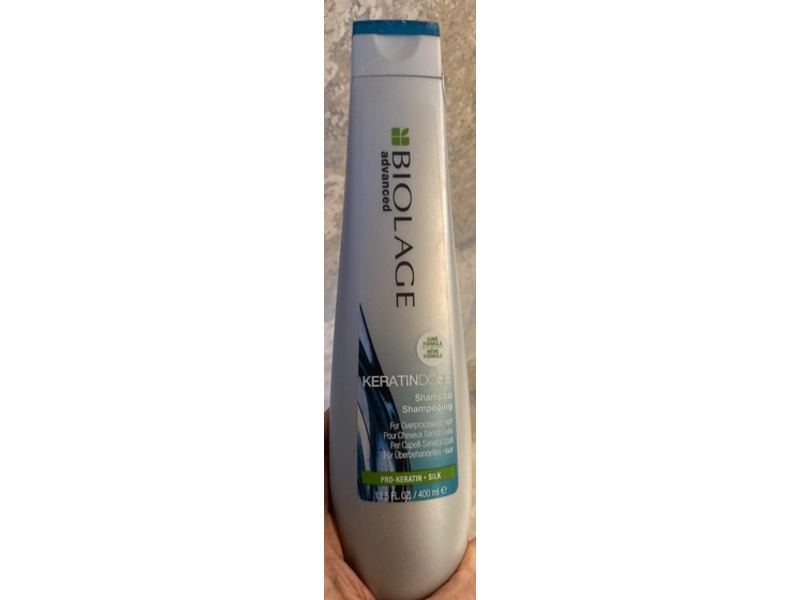 Biolage advanced Keratindose Shampoo, Pro-Keratin+Silk, 13.5 fl oz/400 mL