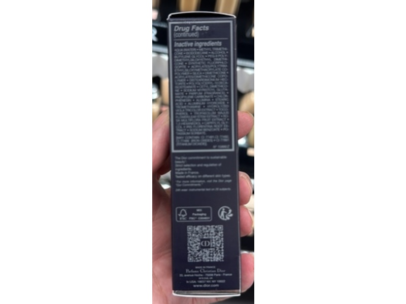 Dior Forever Transfer-Proof Foundation, SPF 15, 2 Warm Peach, 1 fl oz/30 mL