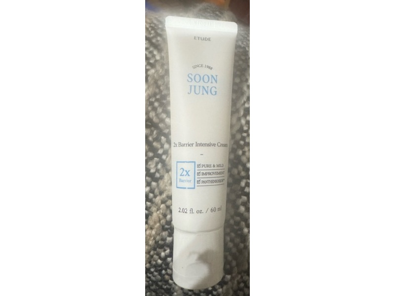 Etude SoonJung 2x Barrier Intensive Cream, 2.02 oz/60 mL