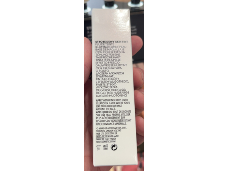 M.A.C. Strobe Dewy Skin Tint, Light 2, 1.0 fl oz/30 mL