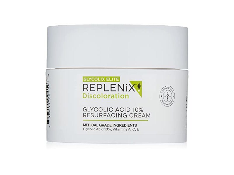 Replenix Resurfacing Cream, Glycolic Acid 10%, 1.7 oz