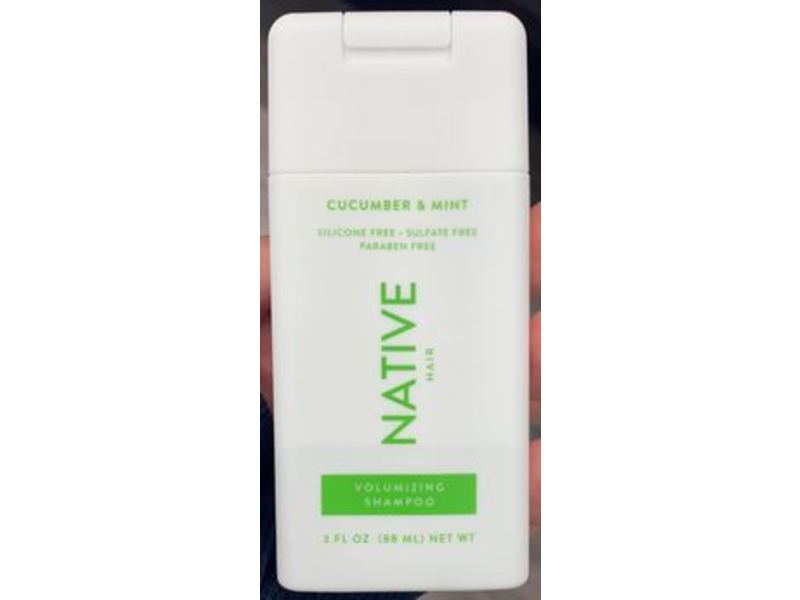 Native Volumizing Shampoo, Cucumber & Mint, 3 fl oz/88 mL
