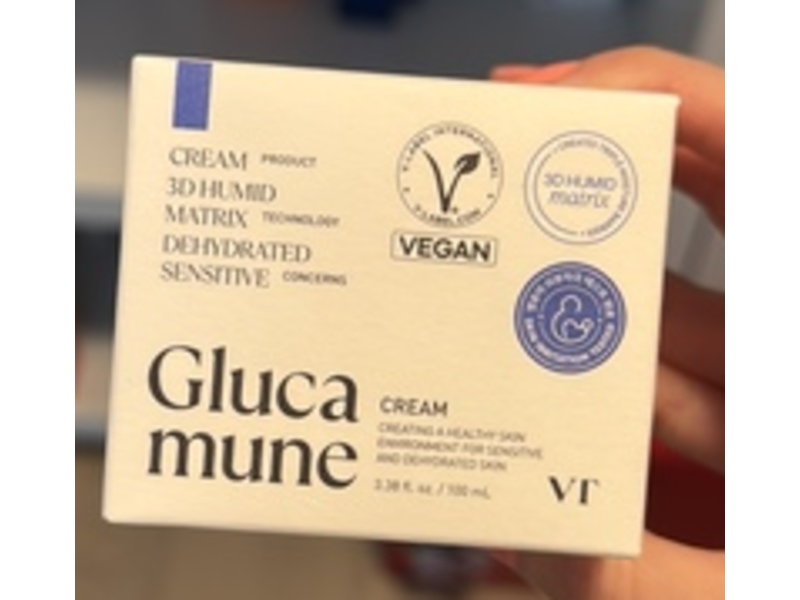 VT Cosmetics Glucamune Cream, 3.38 fl oz/100 mL
