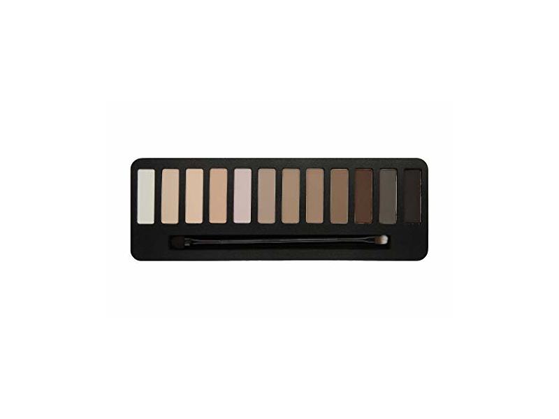 W7 Mighty Mattes, Eye Colour Palette, Peachy Nudes to Chocolate Browns, 0.55 oz/15.6 g