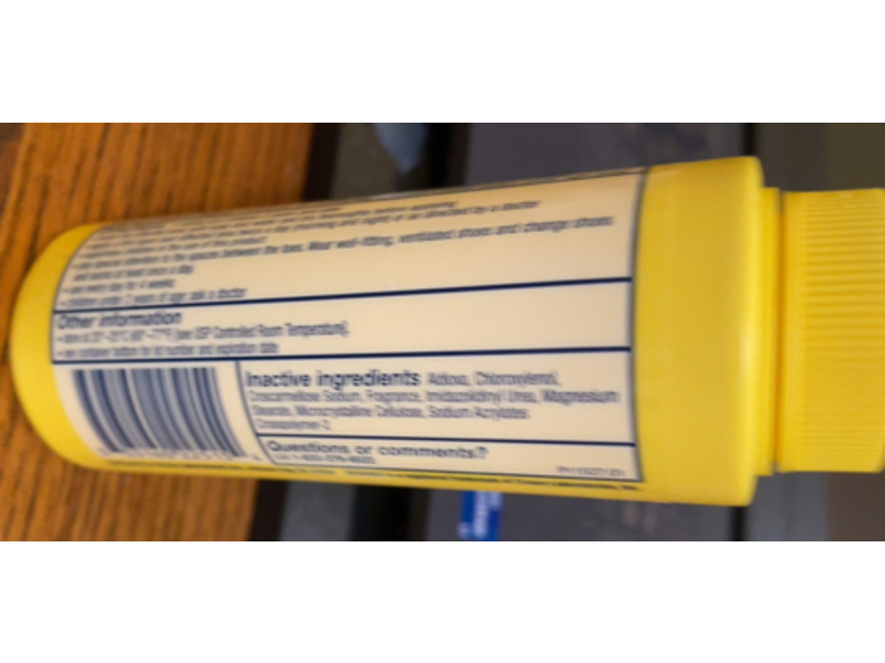 Desenex Antifungal Foot Powder, Miconazole Nitrate 2%, 1.5 oz/43 g