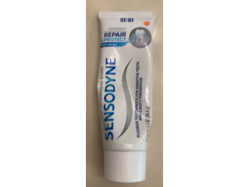 Sensodyne Whitening Repair & Protect Toothpaste, 3.4 oz/96.4 g, Pack Of 2