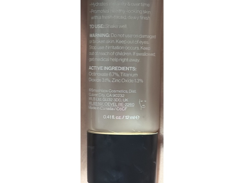 Smashbox Halo Healthy Glow Tinted Moisturizer, Fair, SPF 25, 0.4 fl oz/12 mL